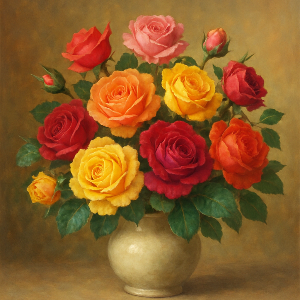 Bouquet de roses