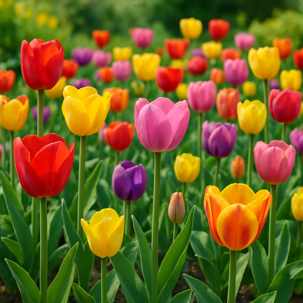 Assortiment de tulipes